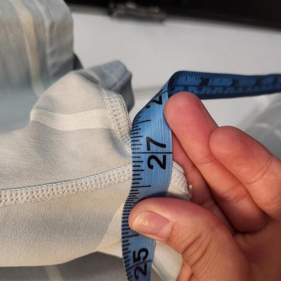 BYLT Menswear Light Blue Striped Drop Cut- Size XXL - Picture 7 of 7